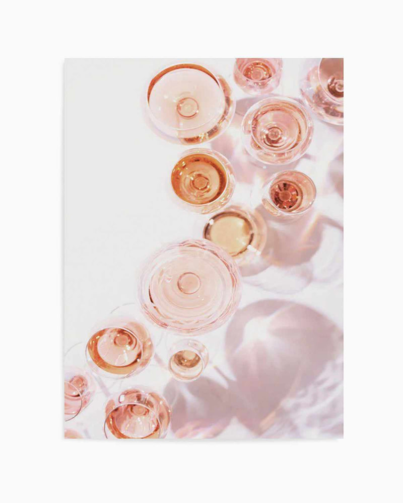 La vie est belle | Drink the champagne II Art Print