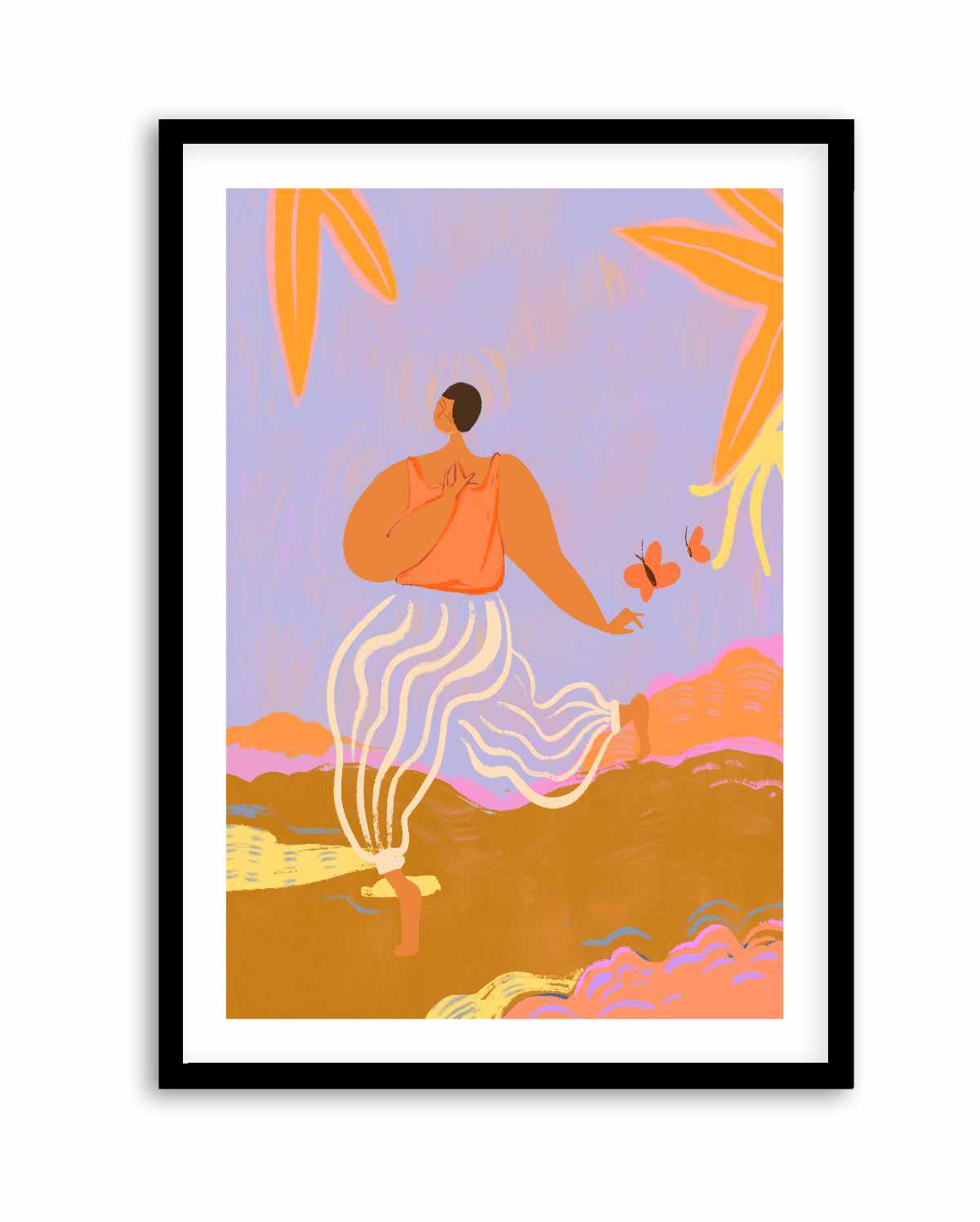 LaDiDa by Arty Guava | Art Print from Olive et Oriel where you can shop wallpaper and artworks online