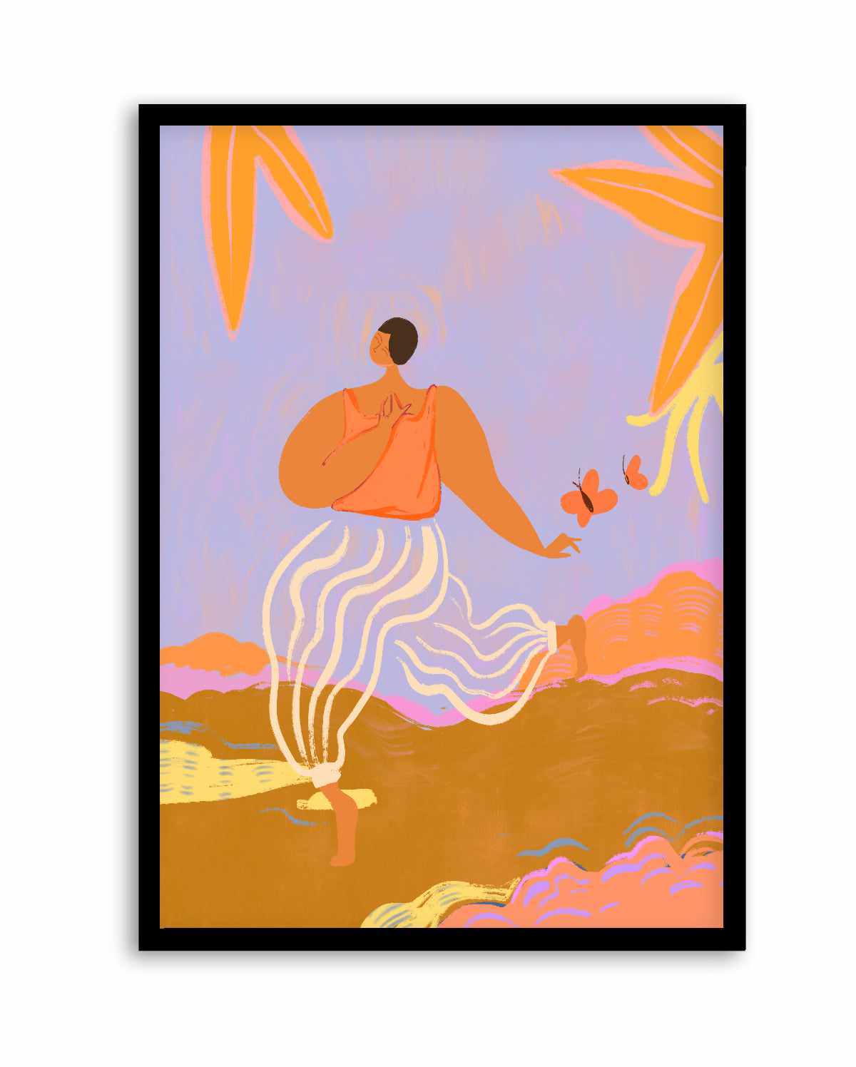 LaDiDa by Arty Guava | Art Print from Olive et Oriel where you can shop wallpaper and artworks online
