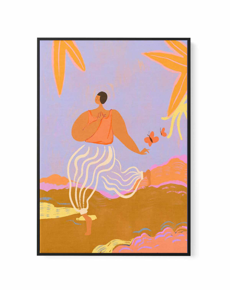 LaDiDa by Arty Guava | Framed Canvas Art Print