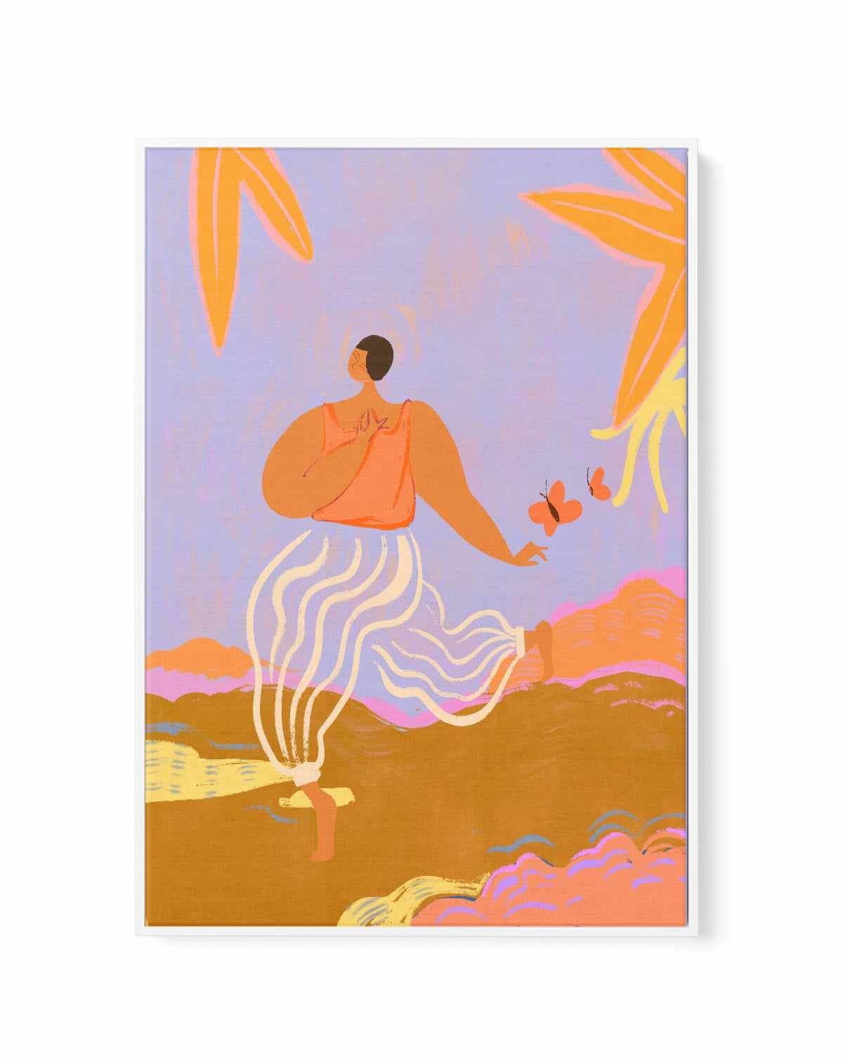 LaDiDa by Arty Guava | Framed Canvas Art Print