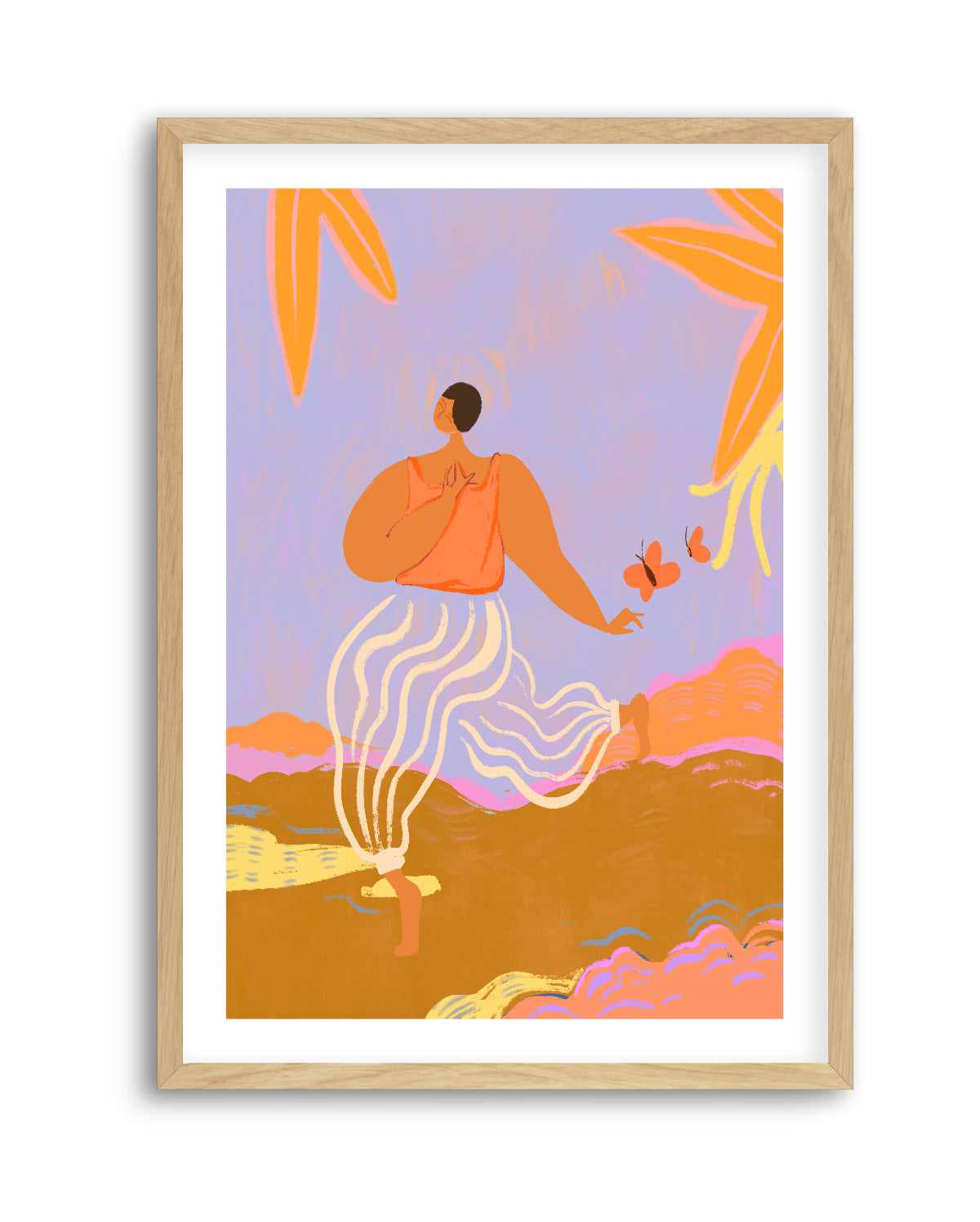 LaDiDa by Arty Guava | Art Print from Olive et Oriel where you can shop wallpaper and artworks online