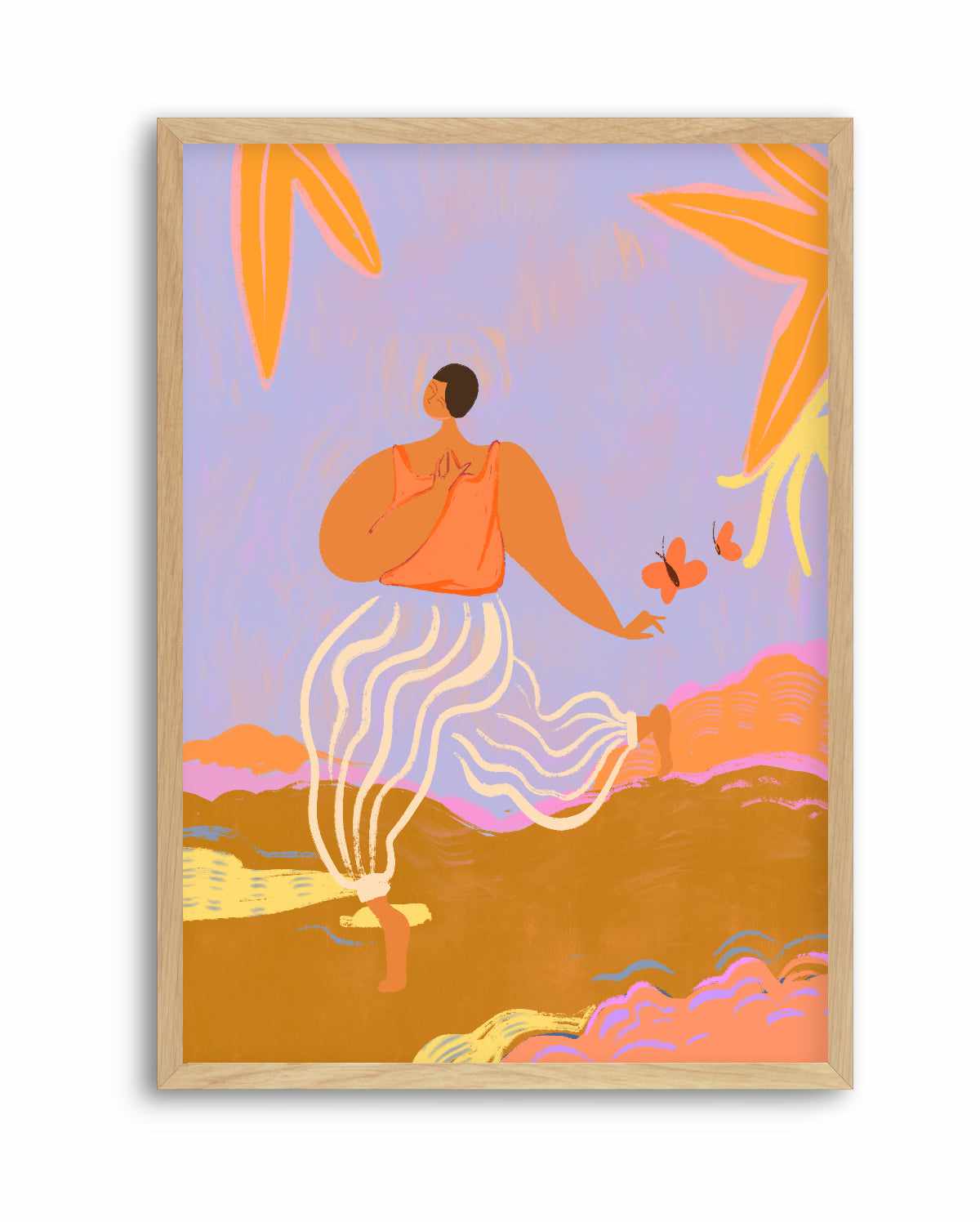 LaDiDa by Arty Guava | Art Print from Olive et Oriel where you can shop wallpaper and artworks online