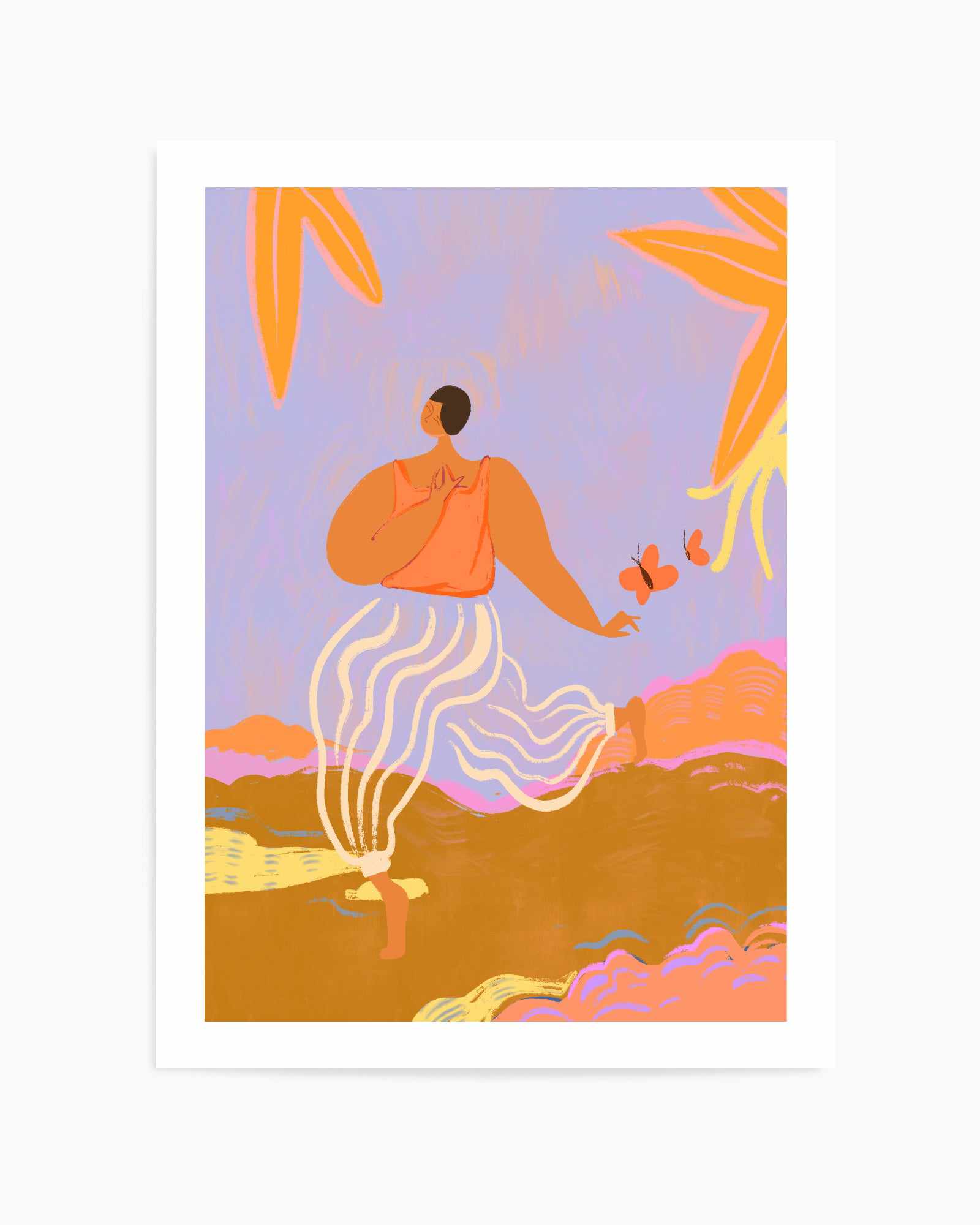 LaDiDa by Arty Guava | Art Print from Olive et Oriel where you can shop wallpaper and artworks online