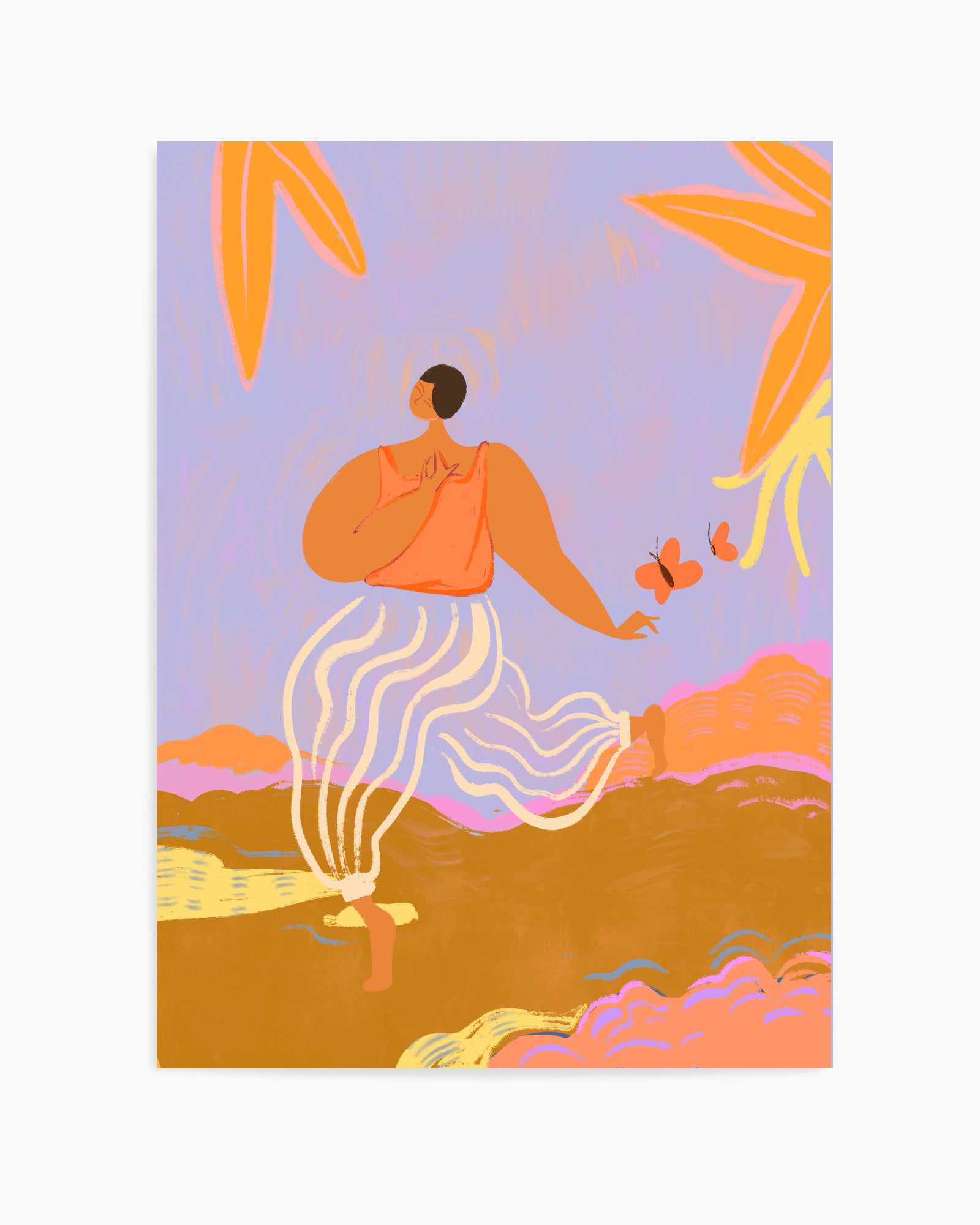 LaDiDa by Arty Guava | Art Print from Olive et Oriel where you can shop wallpaper and artworks online