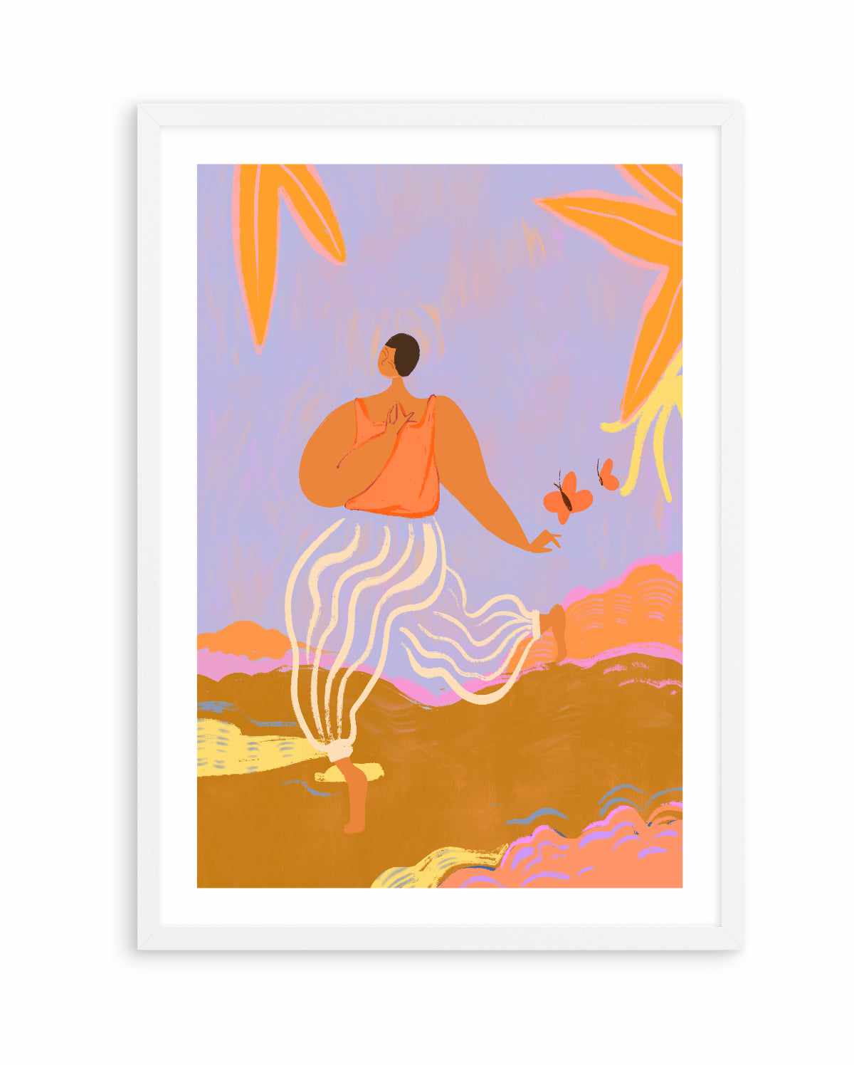 LaDiDa by Arty Guava | Art Print from Olive et Oriel where you can shop wallpaper and artworks online