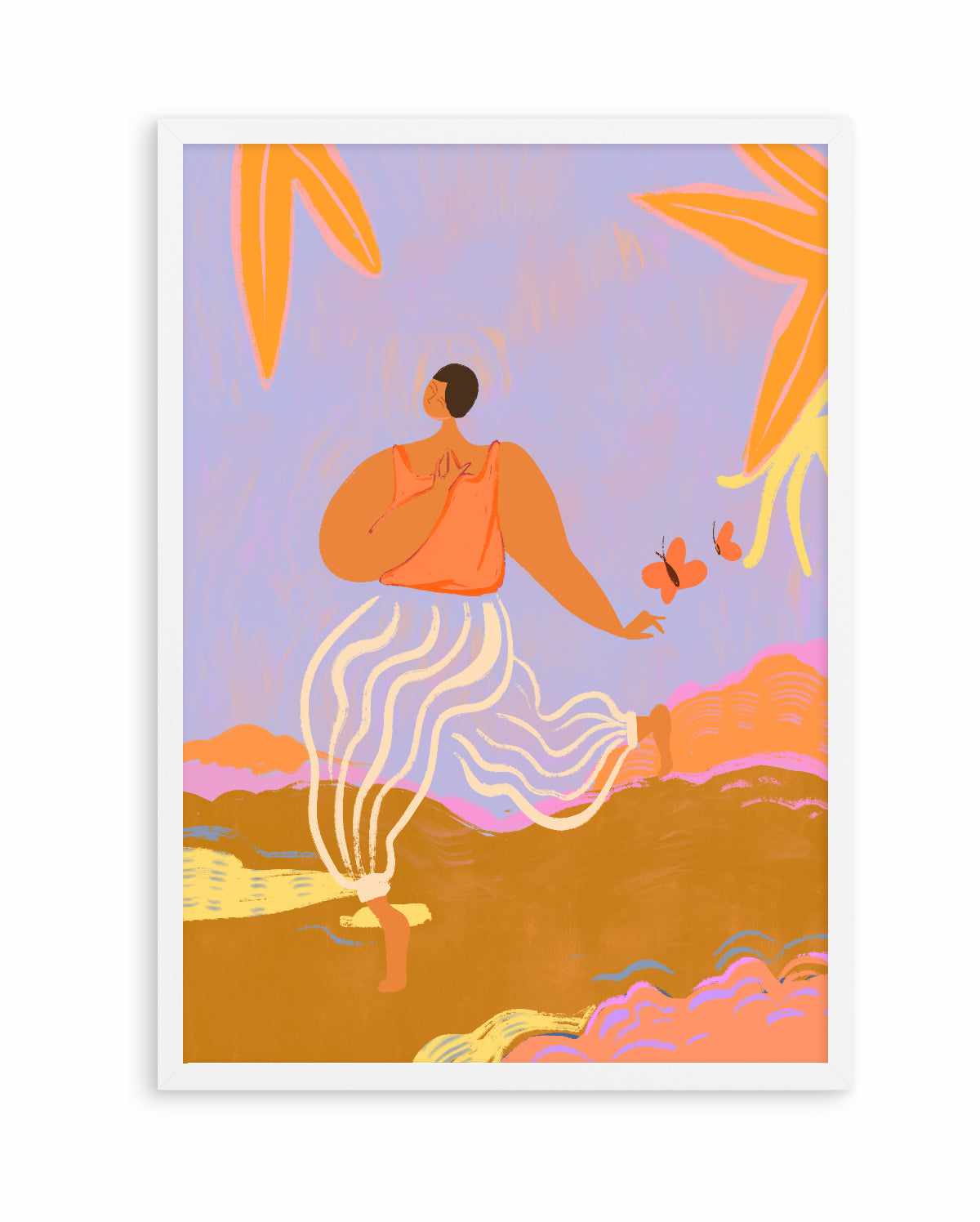 LaDiDa by Arty Guava | Art Print from Olive et Oriel where you can shop wallpaper and artworks online