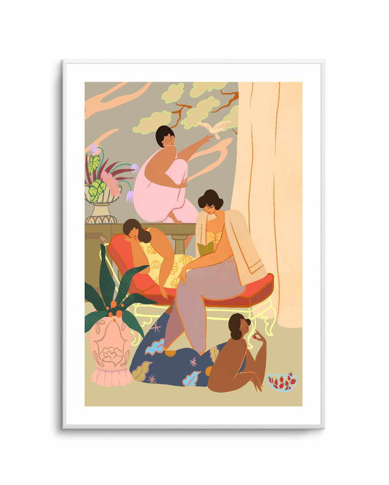 Ladies of Leisure by Arty Guava | Art Print