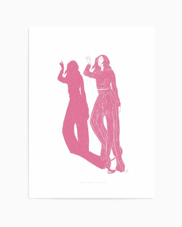 Lady Dancing in Pink I by Jenny Liz Rome | Art Print from Olive et Oriel where you can shop wallpaper and artworks online