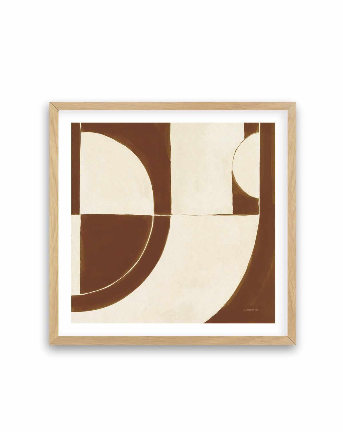 Laid Back Sepia | Art Print from Olive et Oriel where you can shop wallpaper and artworks online