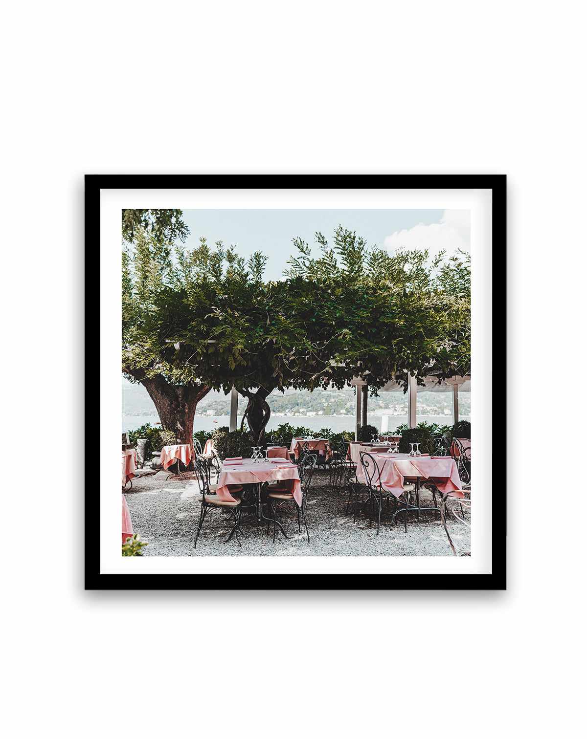 Lake Como Diner SQ | Art Print