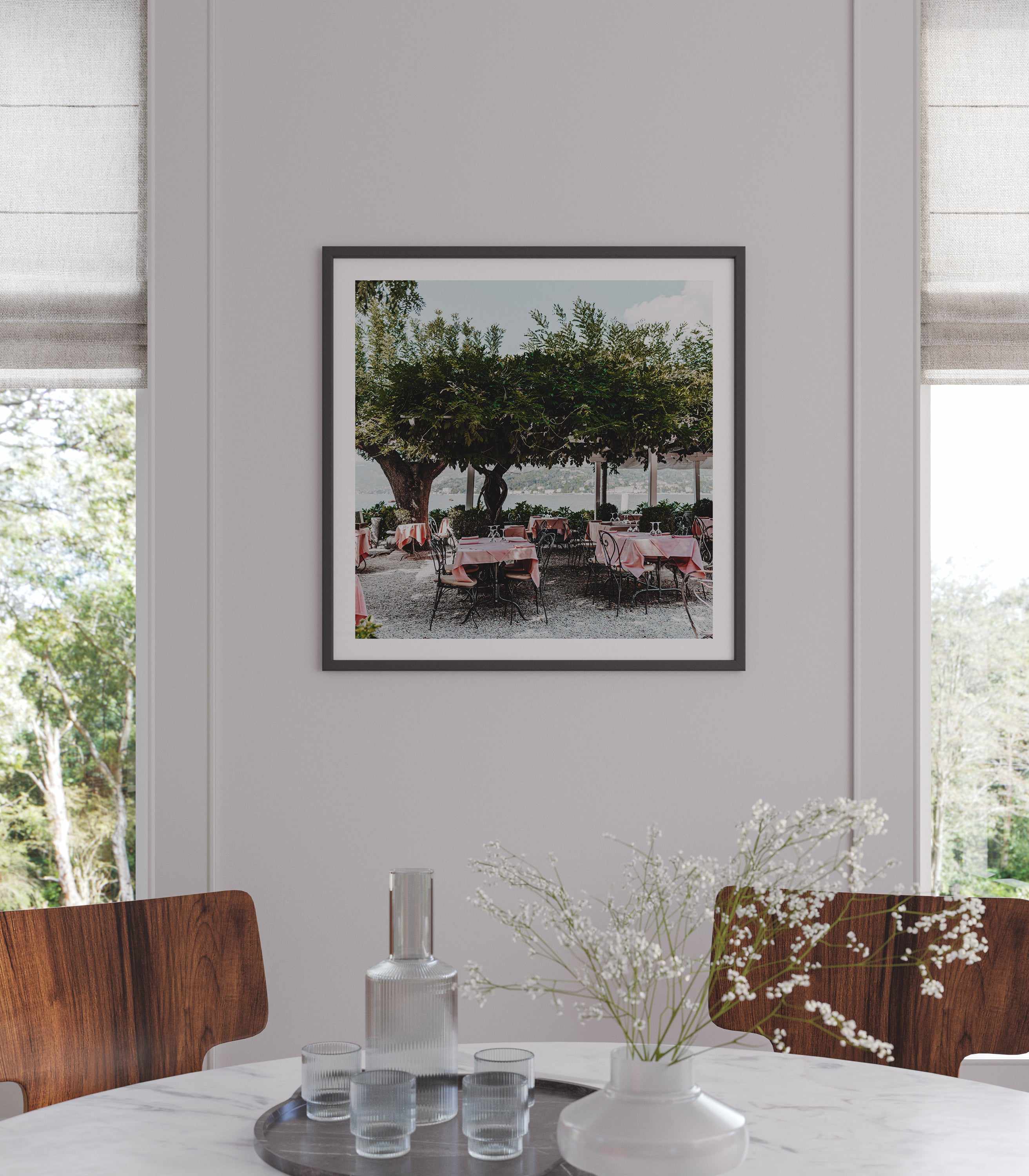 Lake Como Diner SQ | Art Print