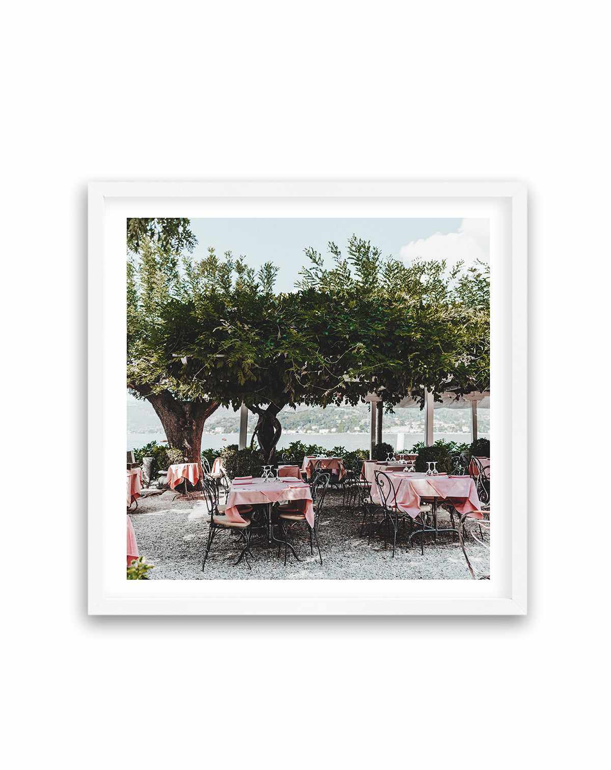 Lake Como Diner SQ | Art Print