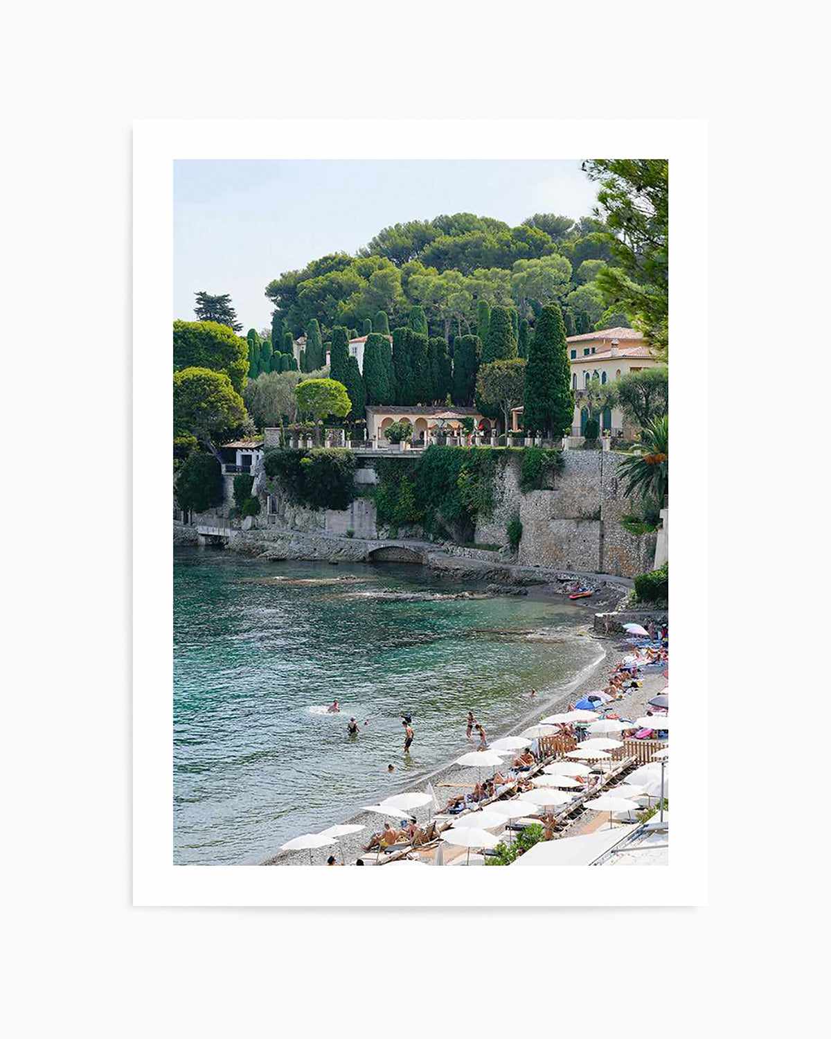 French Riviera by Kamalia Studio Art Print