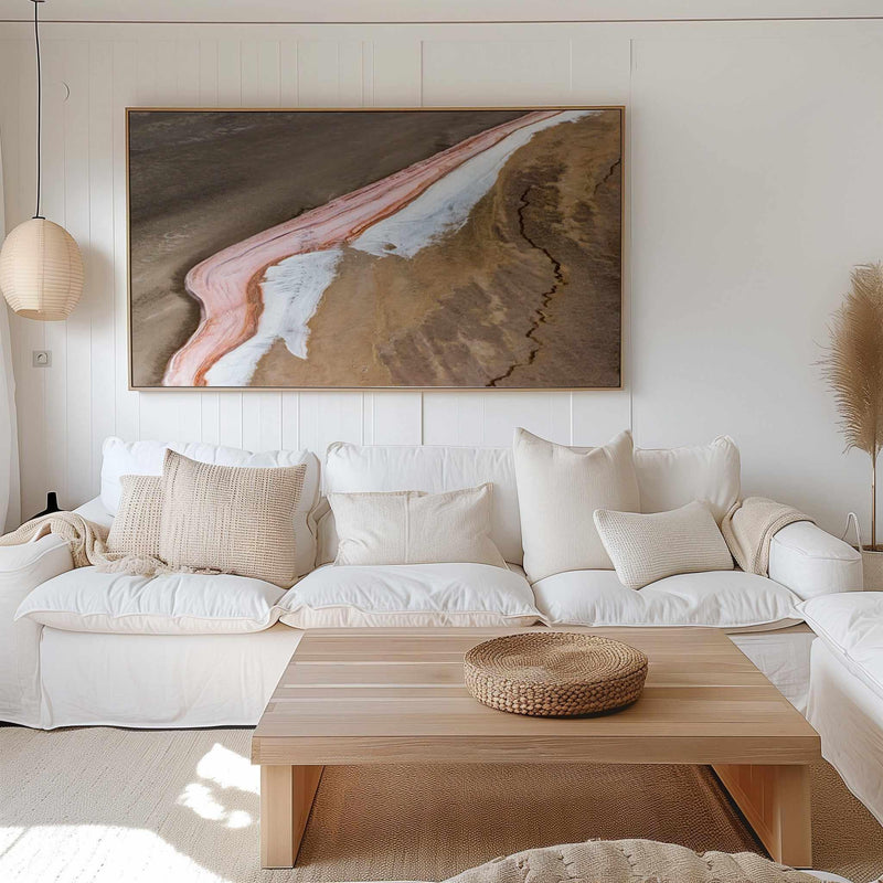 Lake Eye I | Panoramic Canvas Art Print from Olive et Oriel where you can shop wallpaper and artworks online