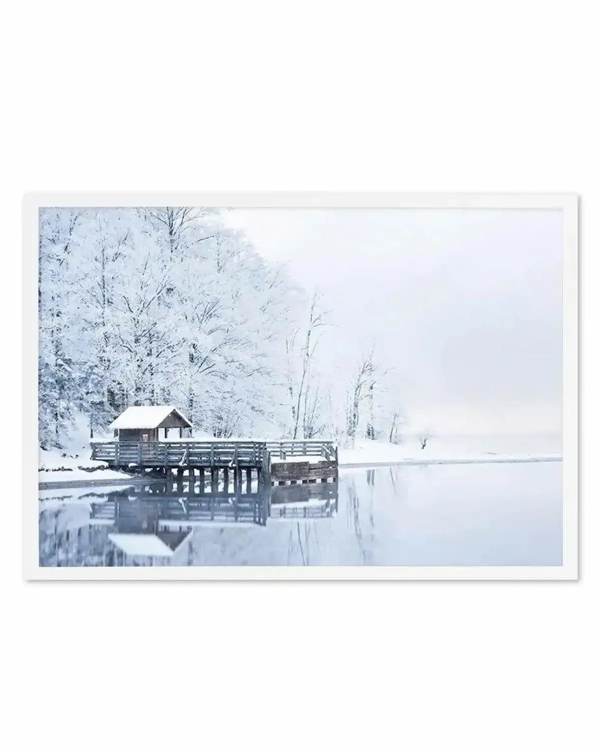 Lake House I Art Print from Olive et Oriel where you can shop wallpaper and artworks online