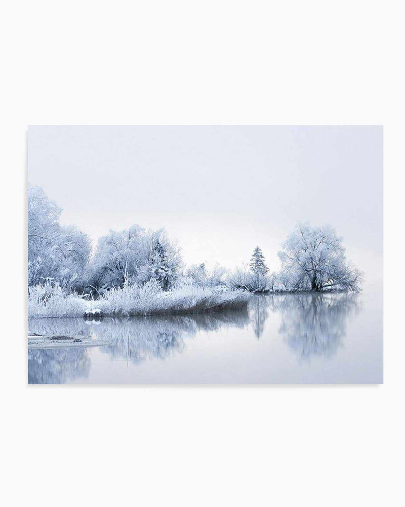 Lake Mist Art Print