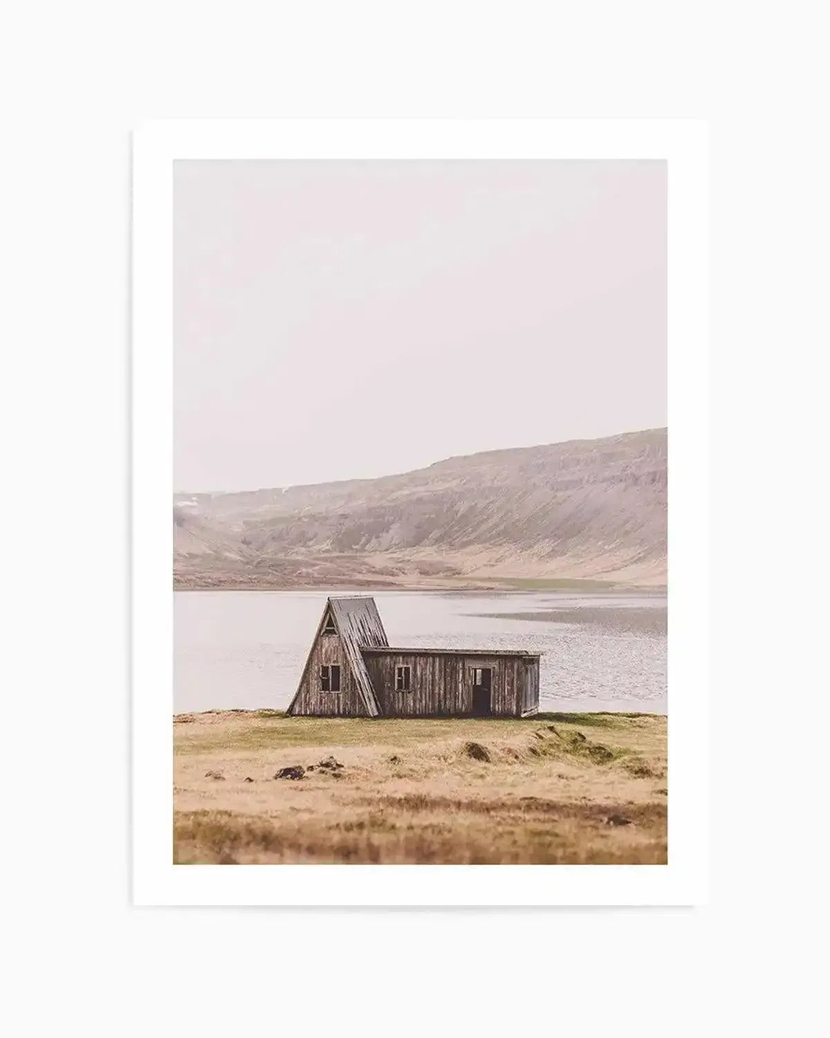 Lake Shack | PT Art Print from Olive et Oriel where you can shop wallpaper and artworks online