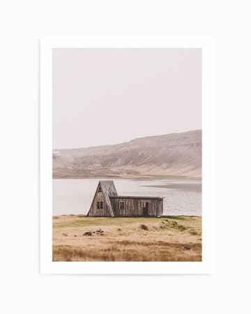 Lake Shack | PT Art Print from Olive et Oriel where you can shop wallpaper and artworks online