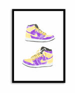 Lakers Shoes | Art Print