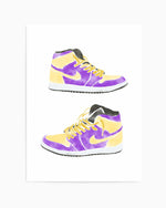 Lakers Shoes | Art Print