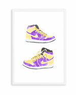 Lakers Shoes | Art Print