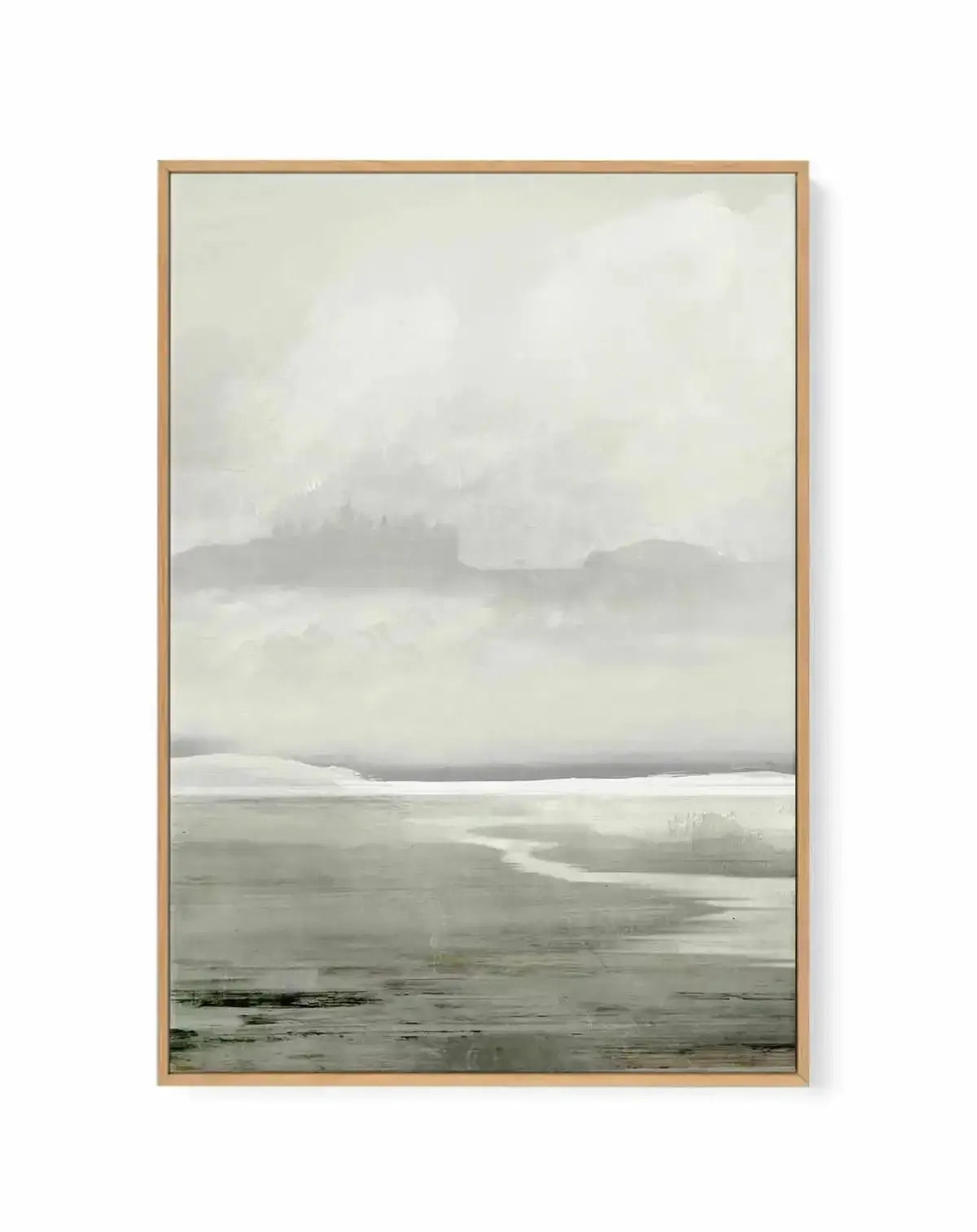 Lakes I by Dan Hobday | Framed Canvas Art Print from Olive et Oriel where you can shop wallpaper and artworks online