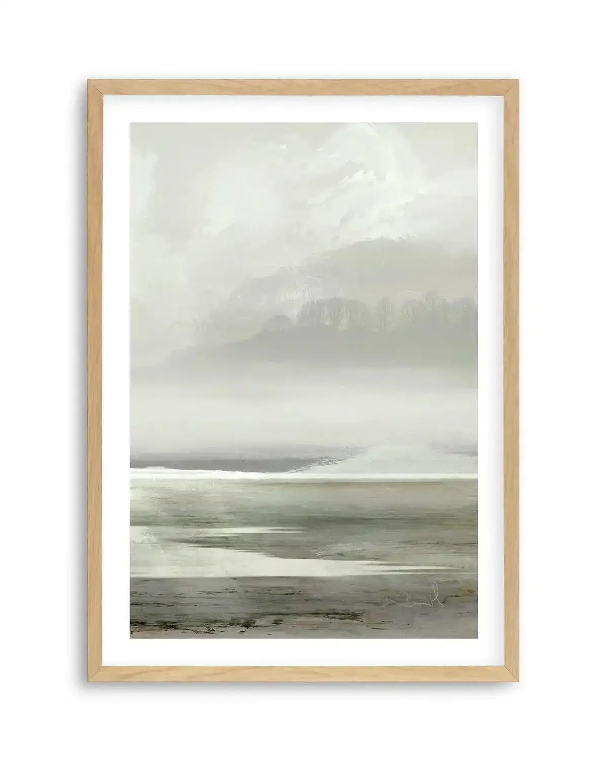 Lakes II by Dan Hobday Art Print-PRINT-Olive et Oriel-Dan Hobday-A5 | 5.8" x 8.3" | 14.8 x 21cm-Oak-With White Border-Buy-Australian-Art-Prints-Online-with-Olive-et-Oriel-Your-Artwork-Specialists-Austrailia-Decorate-With-Coastal-Photo-Wall-Art-Prints-From-Our-Beach-House-Artwork-Collection-Fine-Poster-and-Framed-Artwork