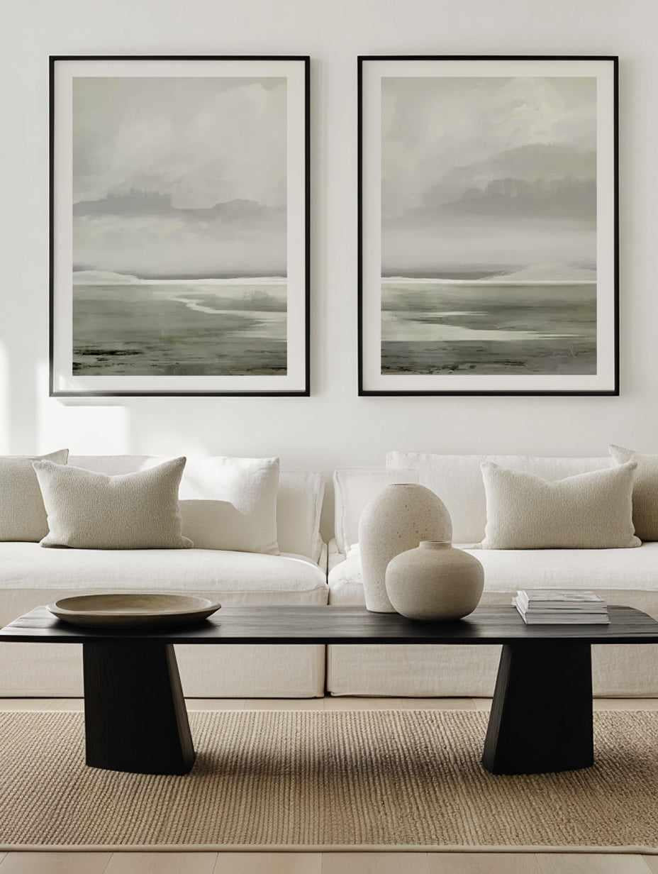 Lakes I & II Art Print Set of 2 | Matching Wall Art from Olive et Oriel where you can shop wallpaper and artworks online