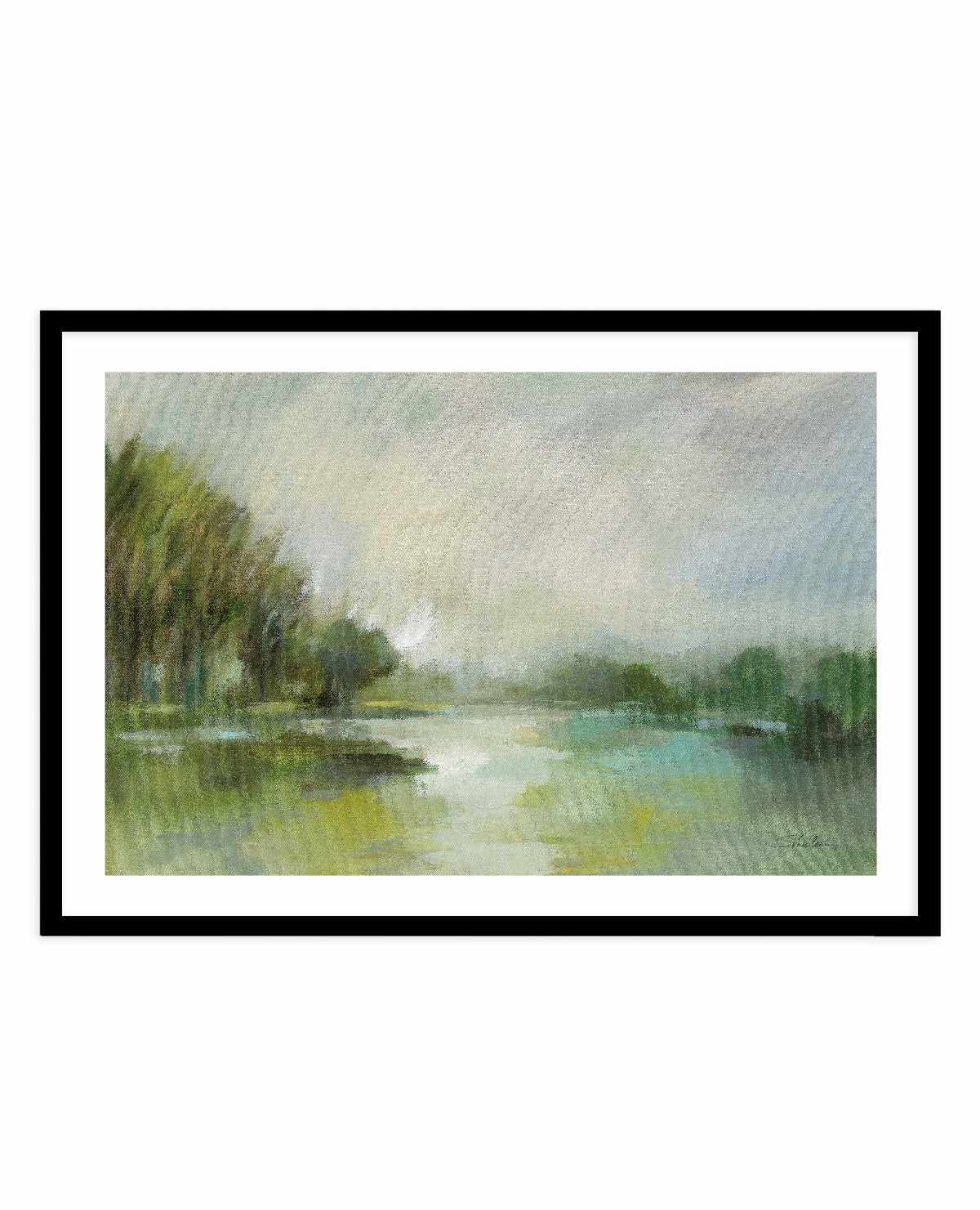 Lakeside Fog | Art Print