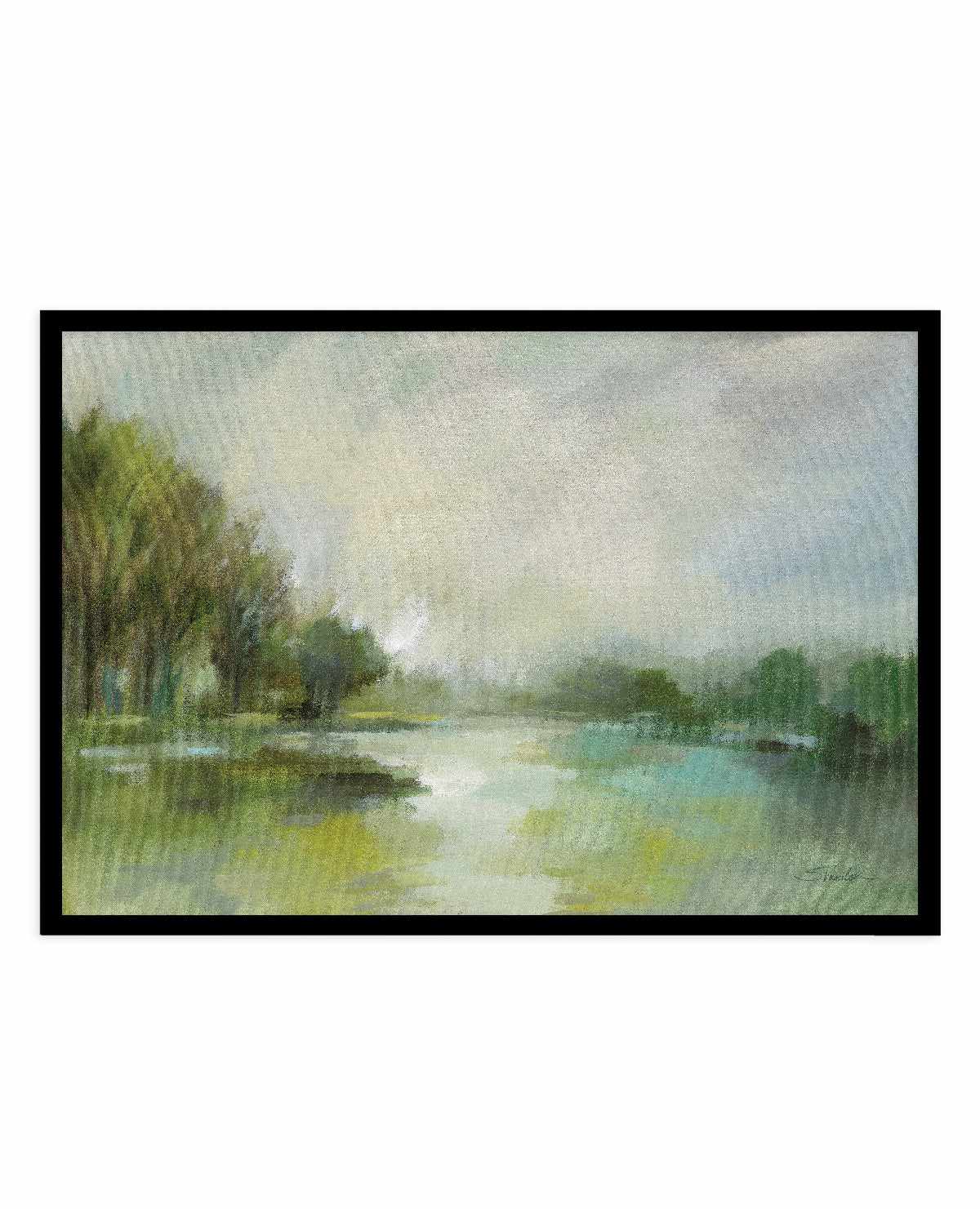 Lakeside Fog | Art Print