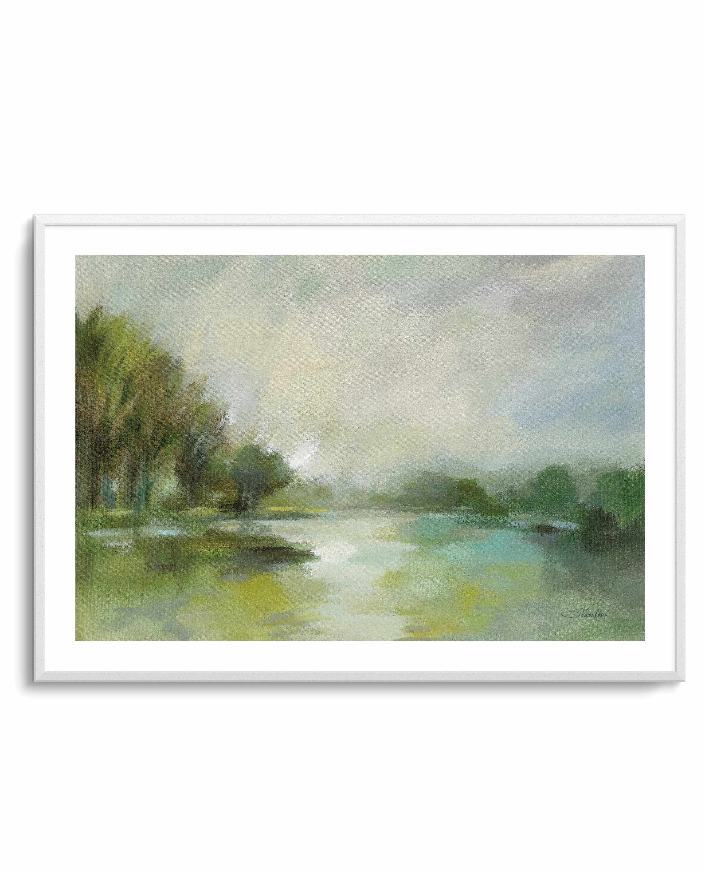 Lakeside Fog | Art Print