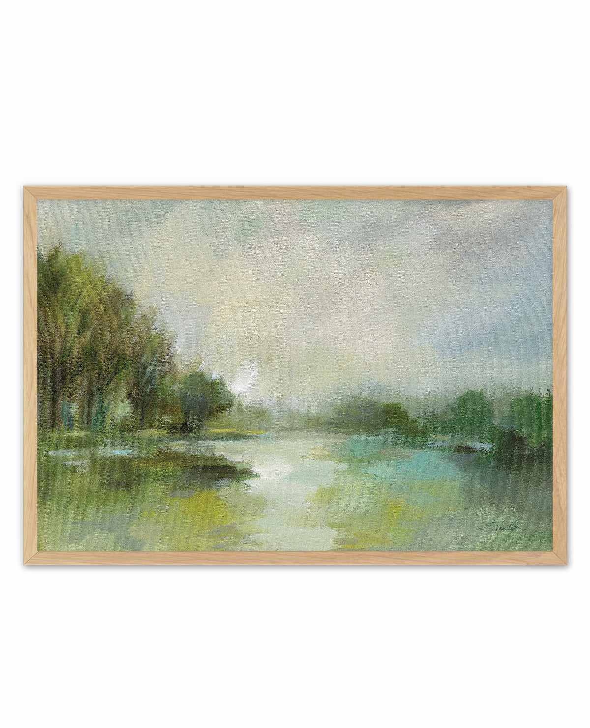 Lakeside Fog | Art Print