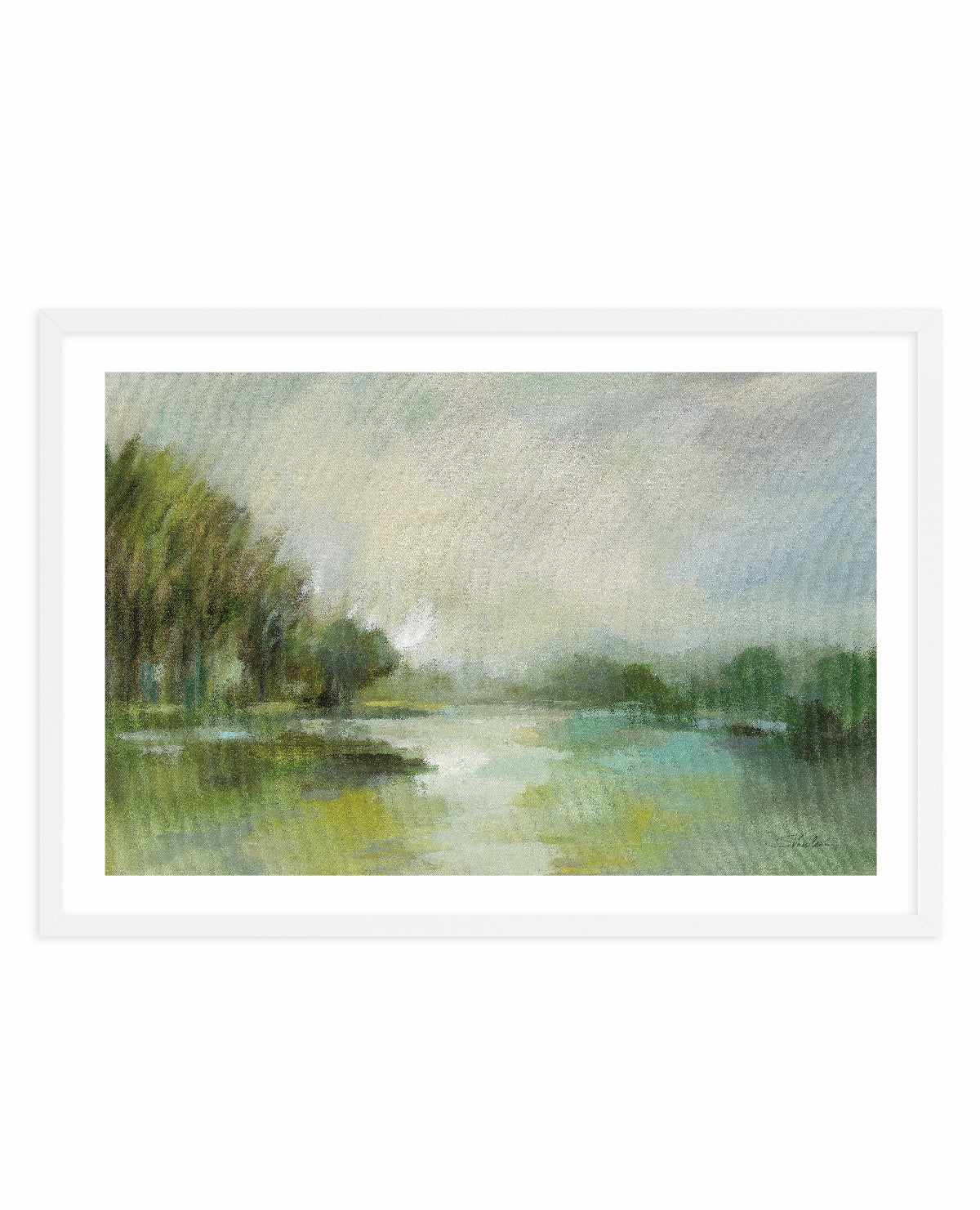 Lakeside Fog | Art Print