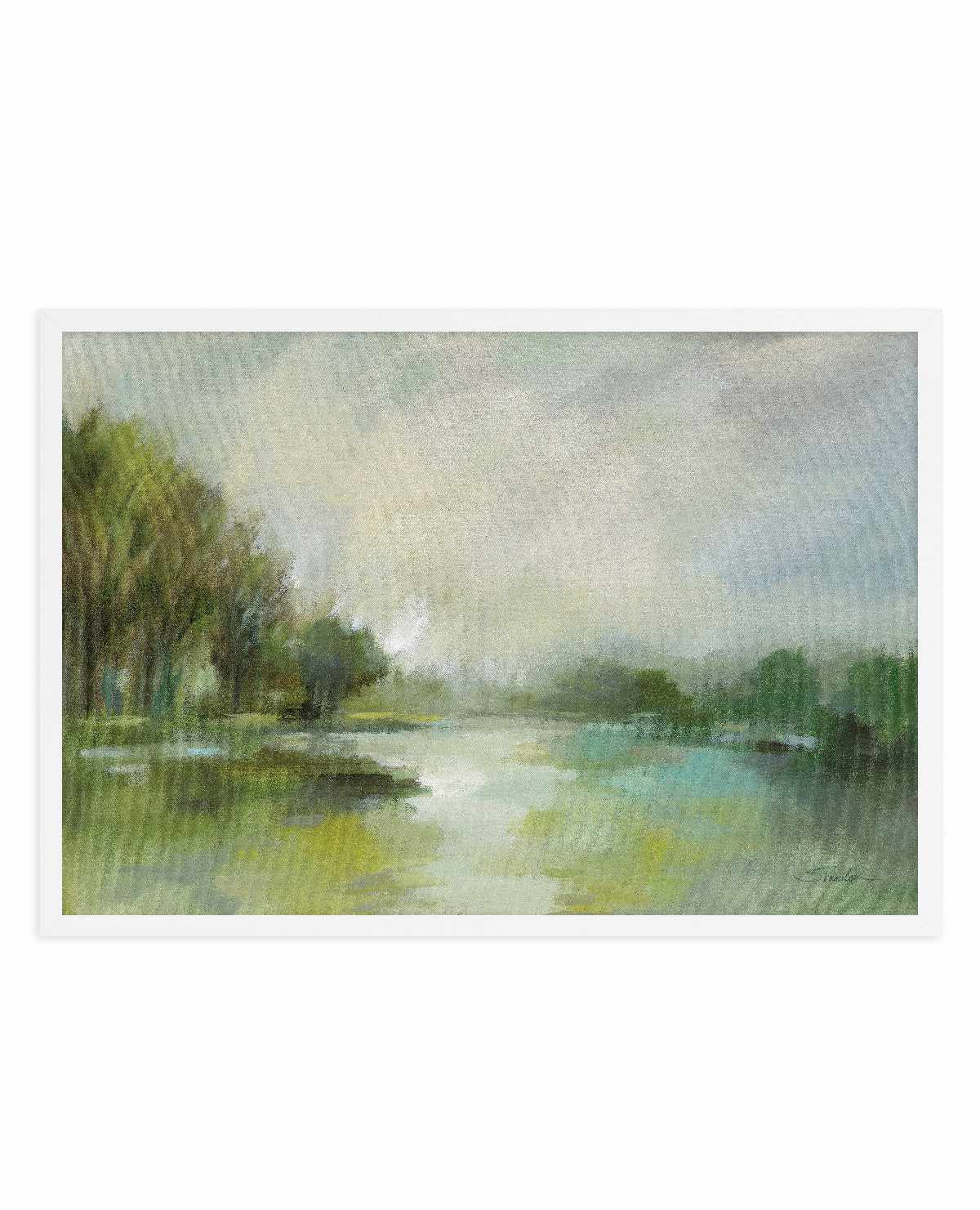 Lakeside Fog | Art Print