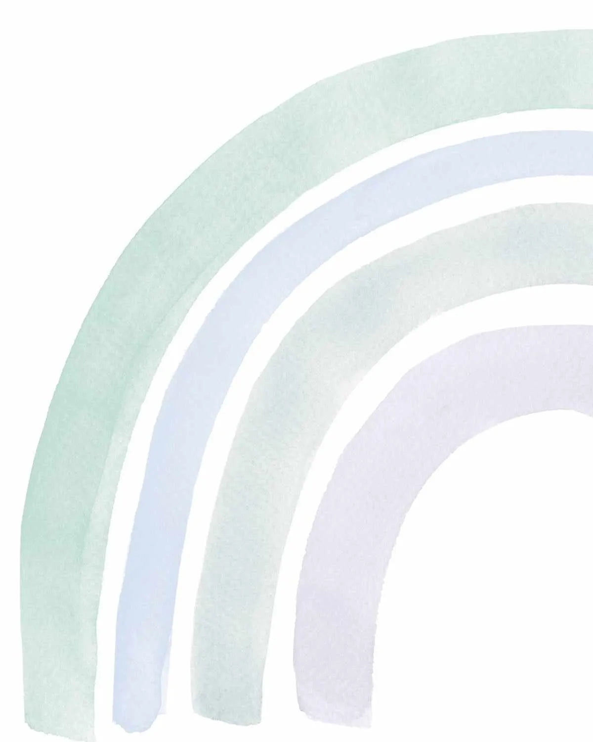 Lakey Rainbow Peel & Stick Decal-Decals-Olive et Oriel-Decorate your kids bedroom wall decor with removable wall decals, these fabric kids decals are a great way to add colour and update your children's bedroom. Available as girls wall decals or boys wall decals, there are also nursery decals.