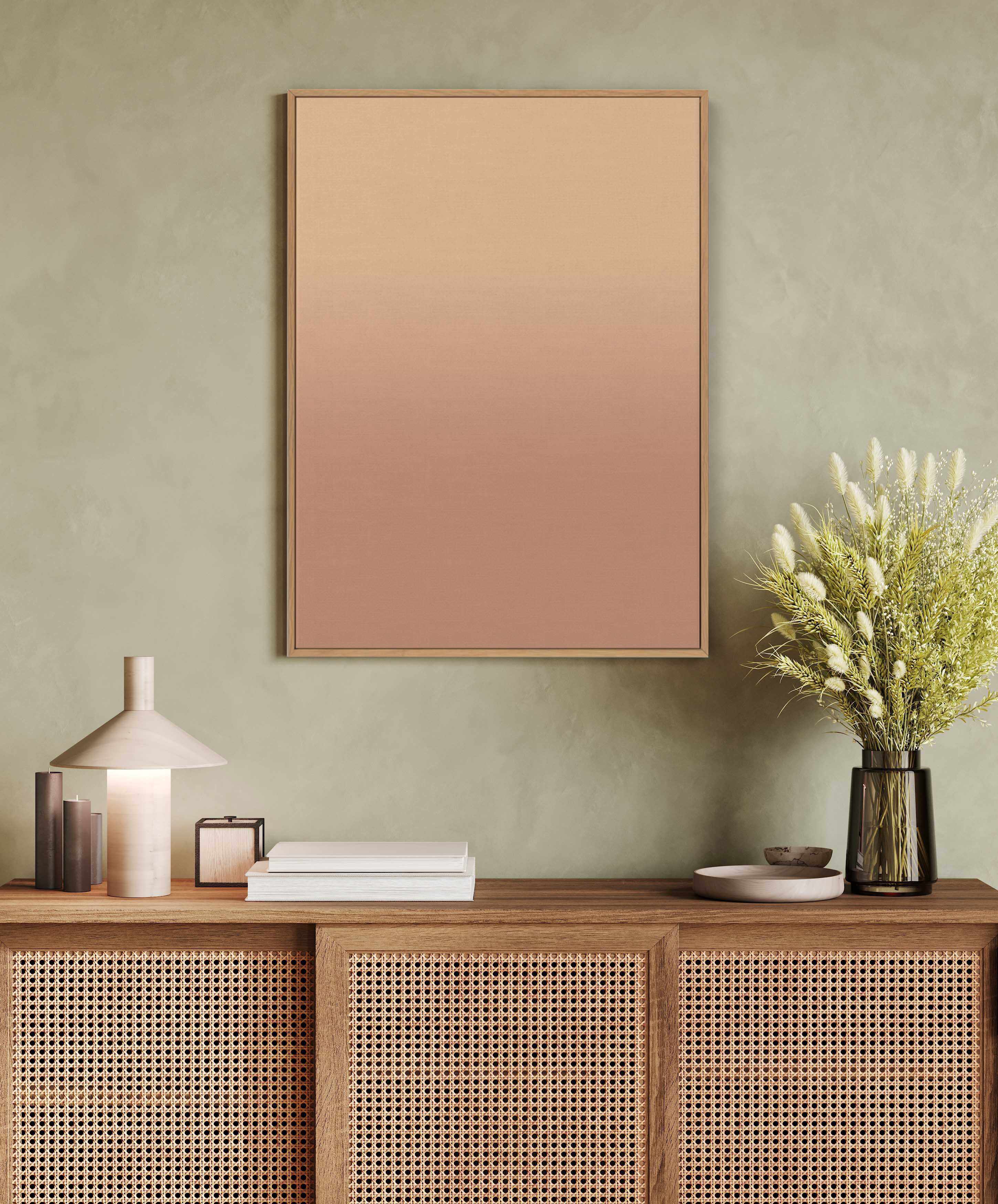 Land - The Faded Collection | Framed Canvas Art Print from Olive et Oriel where you can shop wallpaper and artworks online