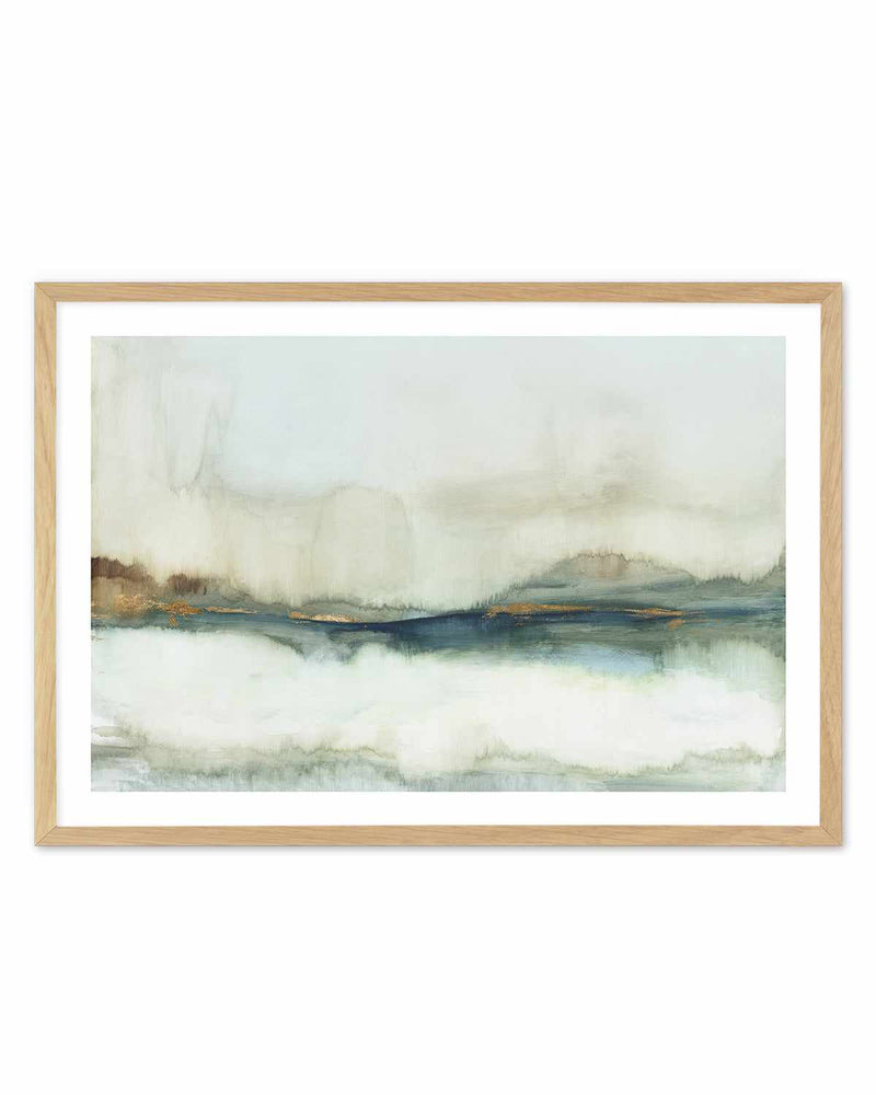 Land Reflection Art Print