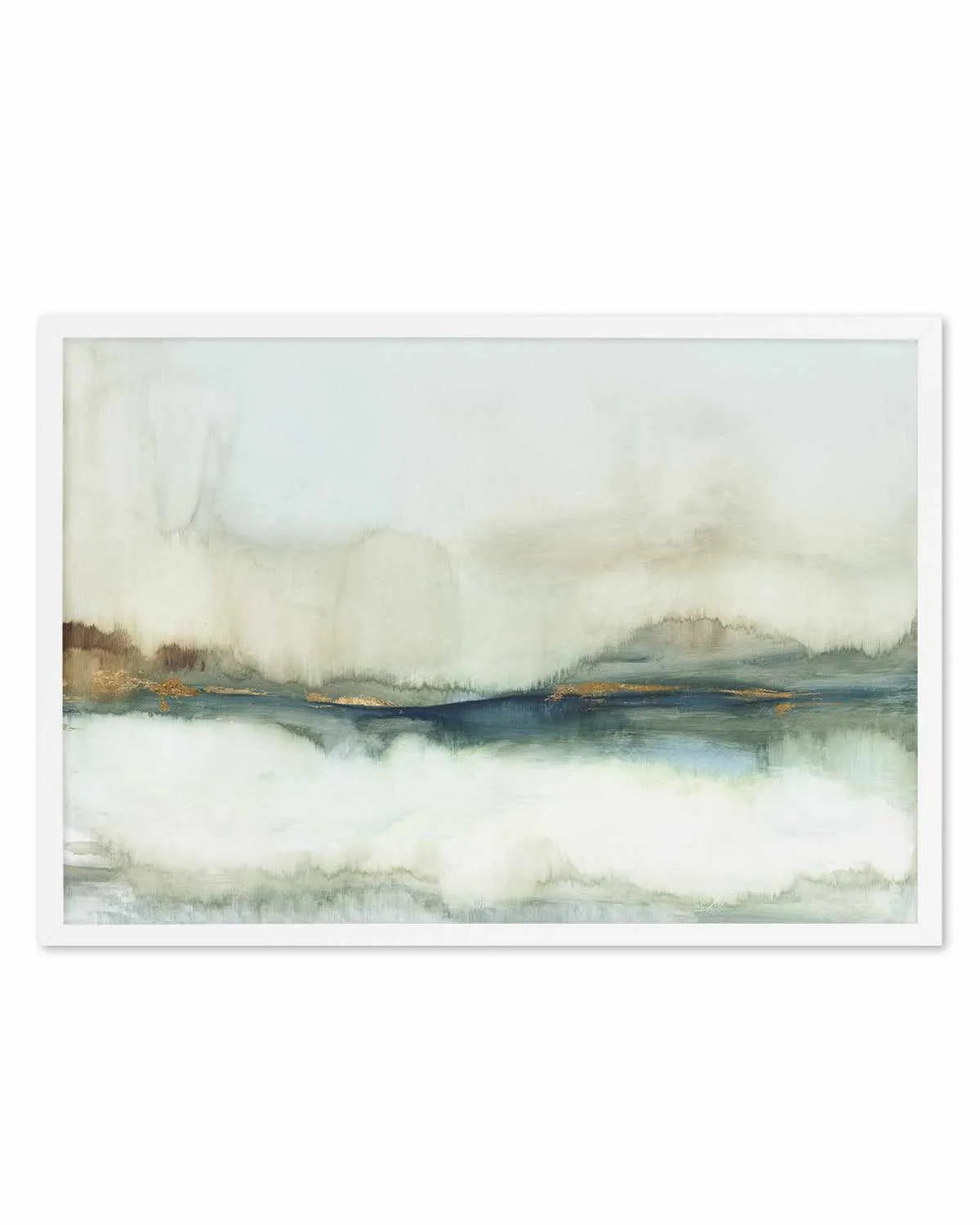 Land Reflection Art Print from Olive et Oriel where you can shop wallpaper and artworks online