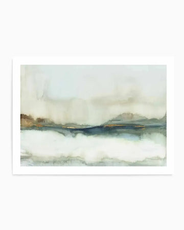 Land Reflection Art Print from Olive et Oriel where you can shop wallpaper and artworks online
