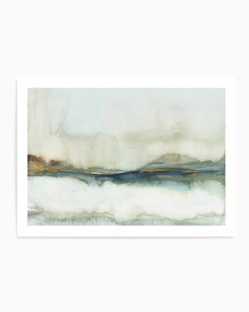 Land Reflection Art Print