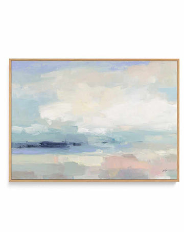 Land Sky Water | Framed Canvas Art Print from Olive et Oriel where you can shop wallpaper and artworks online