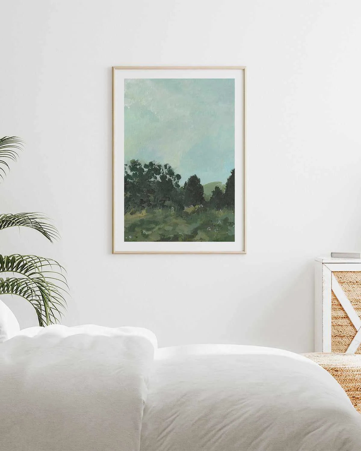 Landscape Abstract by Josephine Wianto Art Print from Olive et Oriel where you can shop wallpaper and artworks online