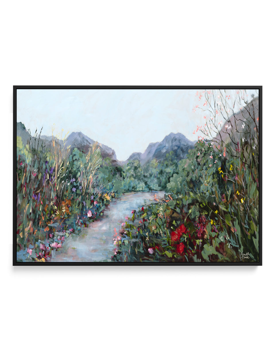 Landscape Vintage by Meredith Howse | Framed Canvas Art Print