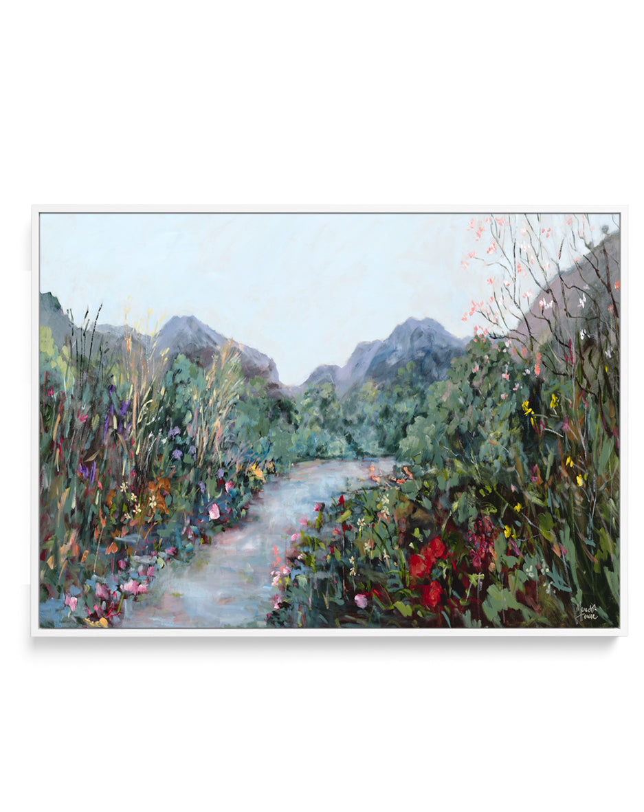 Landscape Vintage by Meredith Howse | Framed Canvas Art Print