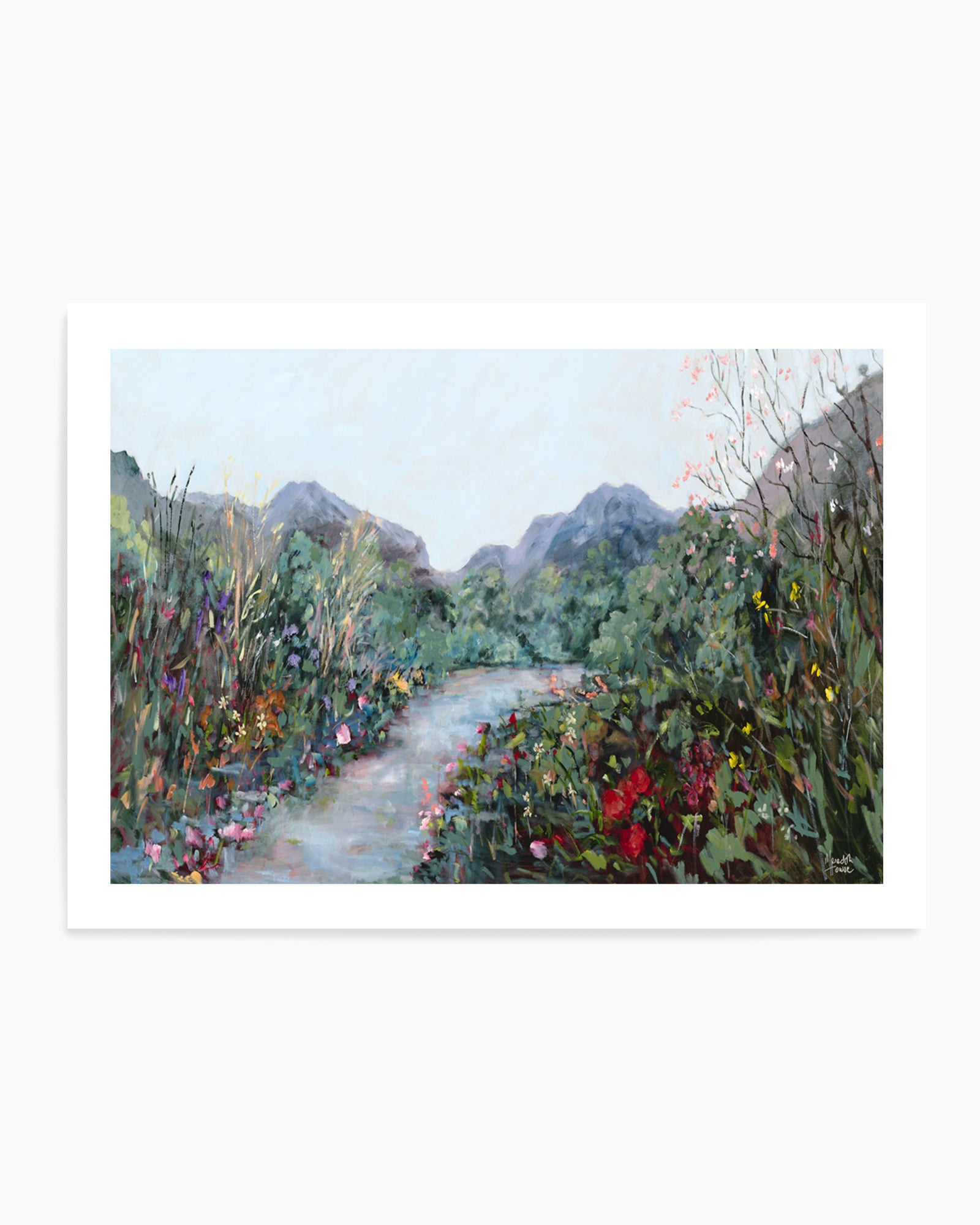 Landscape Vintage by Meredith Howse | Art Print