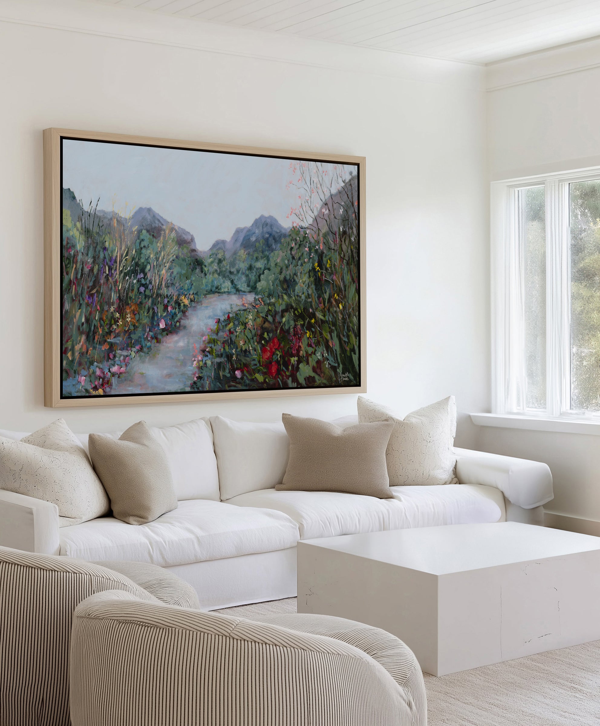 Landscape Vintage by Meredith Howse | Framed Canvas Art Print