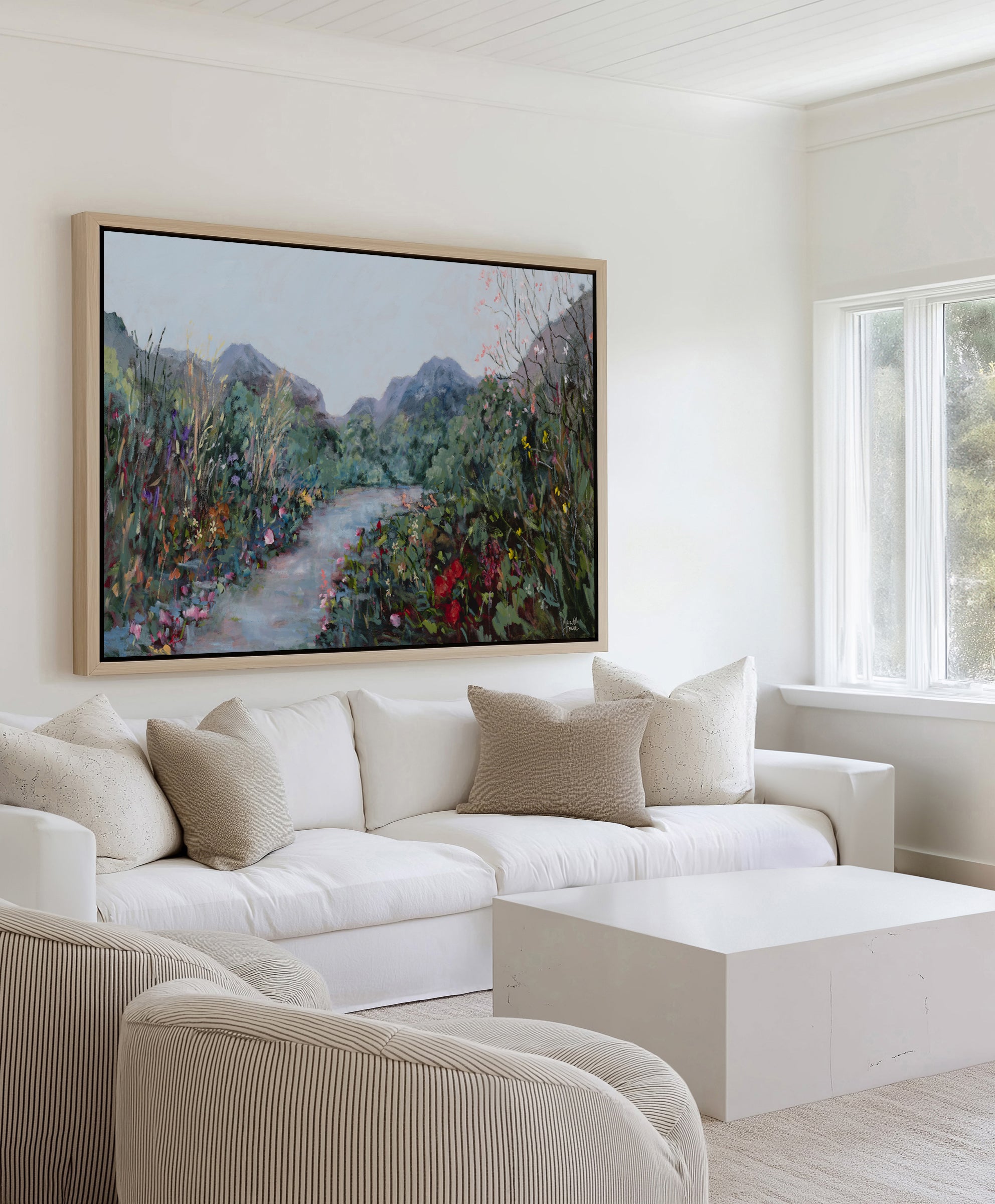 Landscape Vintage by Meredith Howse | Framed Canvas Art Print