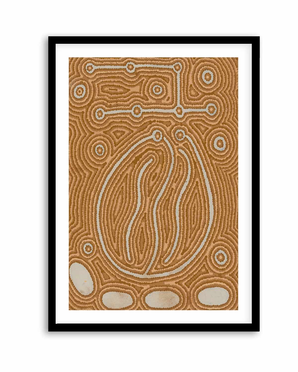 Lappi Lappi Jukurrpa (Lappi Lappi Dreaming) by Antonia Napangardi Michaels | Art Print