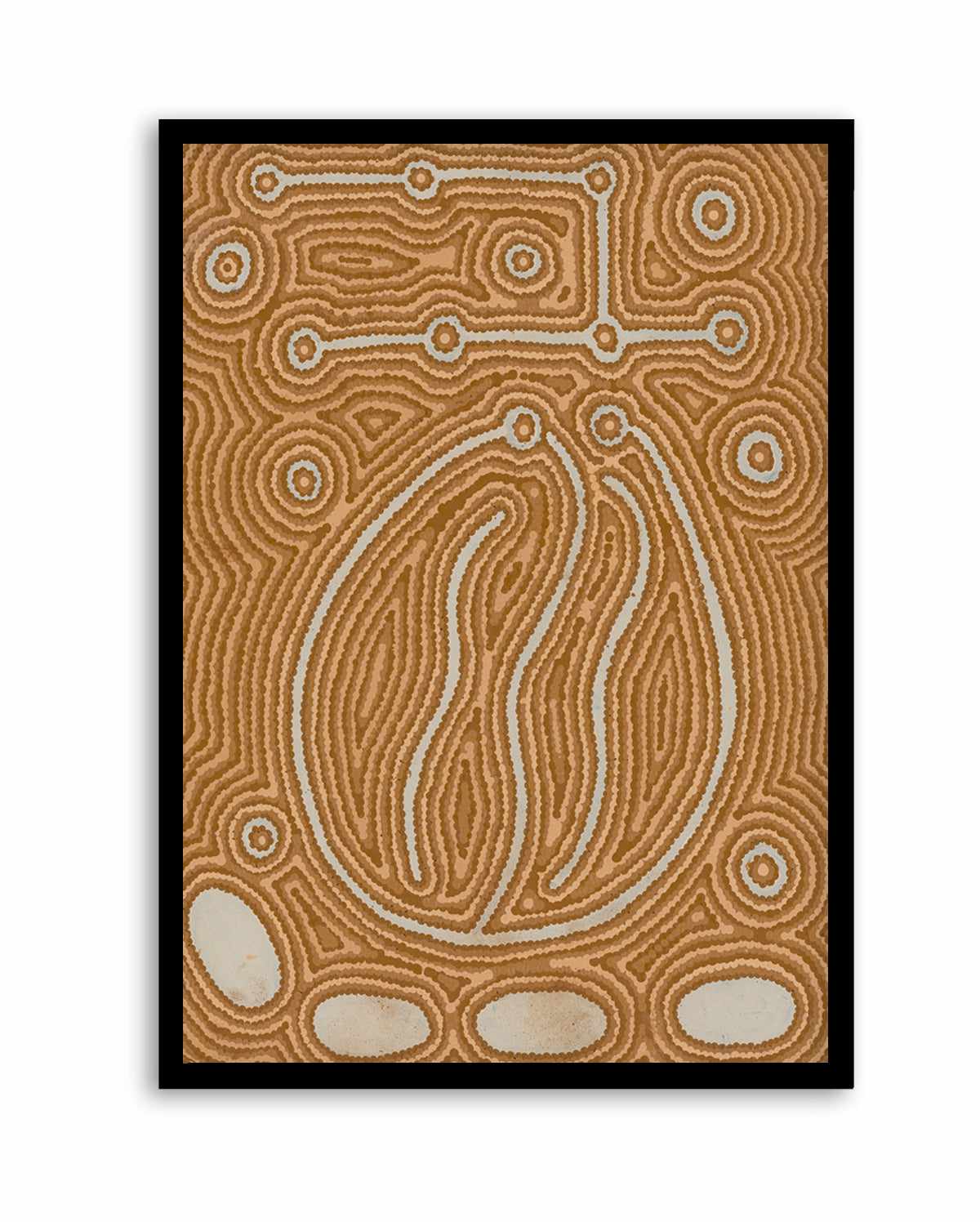 Lappi Lappi Jukurrpa (Lappi Lappi Dreaming) by Antonia Napangardi Michaels | Art Print